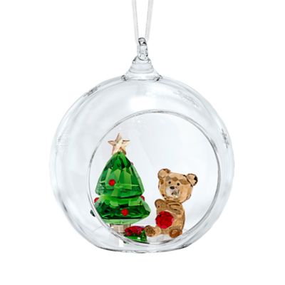 Swarovski Ball Ornament, Christmas Scene