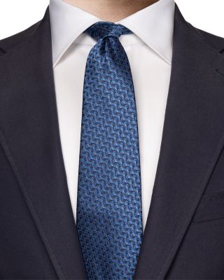 Eton Classic Geometric Silk Tie