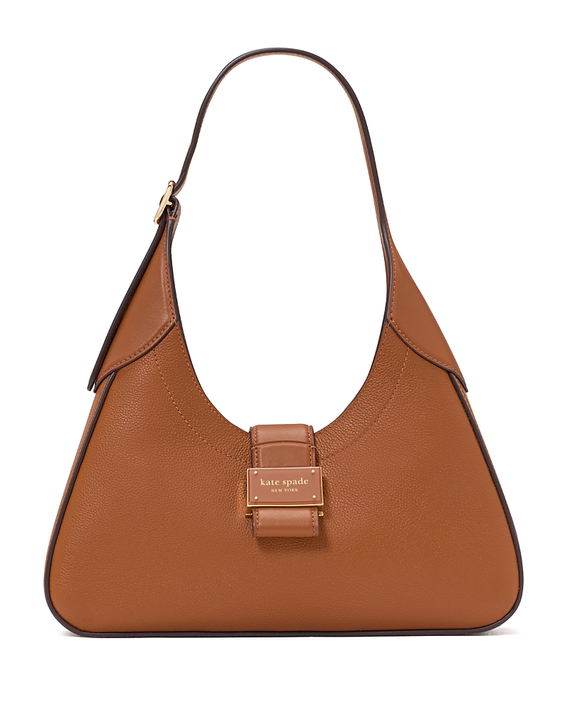Kate Spade Nouveau Small Cavern Clay Leather Shoulder Bag In Cavern Cla