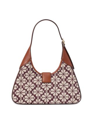 Spade Flower Jacquard Shoulder Bag