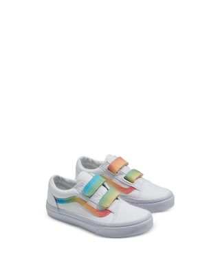 Vans - Unisex Old Skool Rainbow Sneakers - Toddler, Little Kid