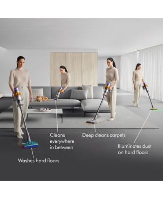 V15s Detect Submarine Absolute Wet &amp; Dry Vacuum Cleaner | Gold