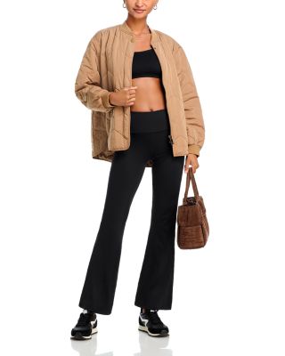 AQUA High Rise Bootcut Leggings - Exclusive