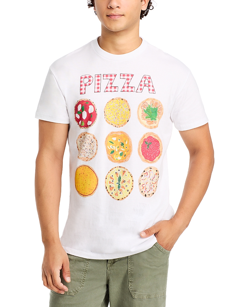 Unfortunate Portrait Women's Pizza Tee - Exclusive In White