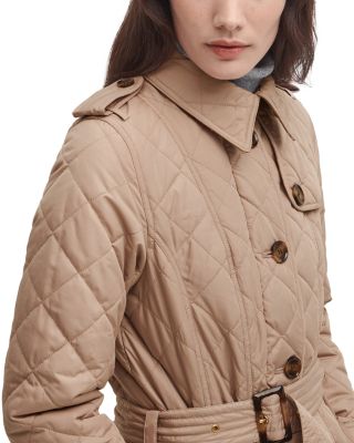 Tummel Box Quilt Trench Jacket