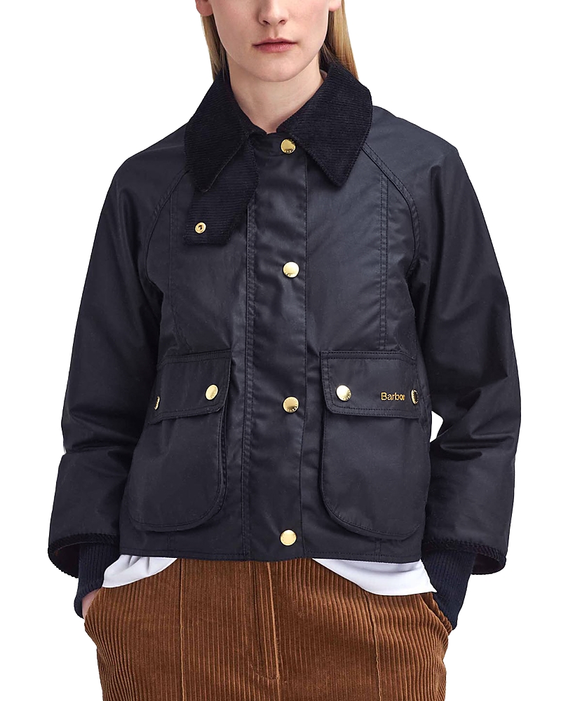 Barbour Beadnell Cropped Waxed Coat