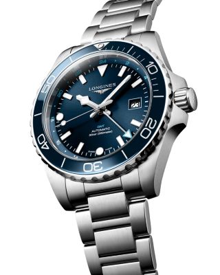 HydroConquest GMT Watch, 43mm
