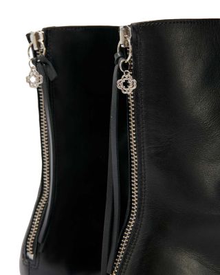 Women's Faymon Pointed Toe Mid Heel Booties 