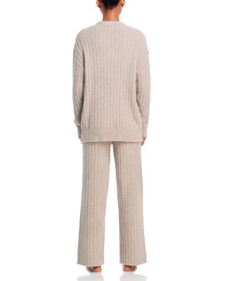 Riz Ribbed Top & Terry Pants