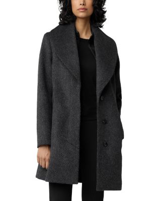 Lolli Single Breasted Shawl Collar Coat