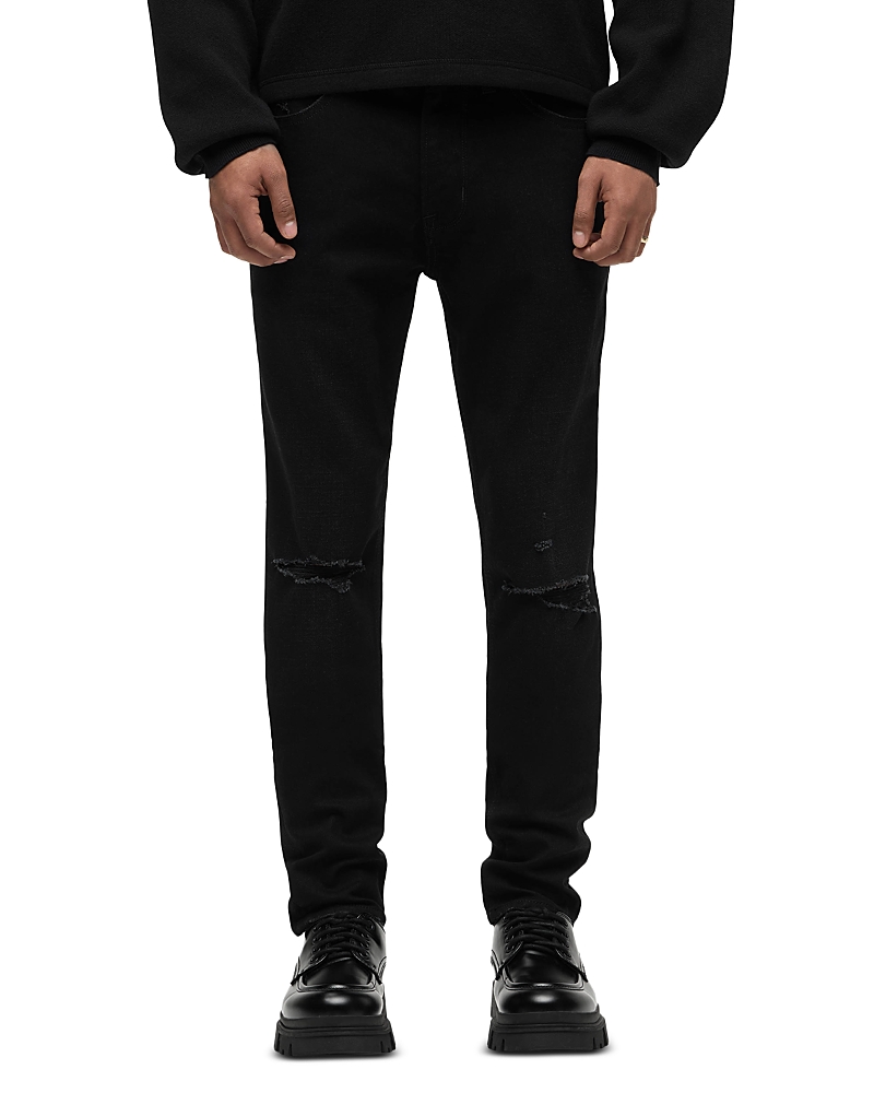 Hudson Zack Skinny Jeans in Destructed