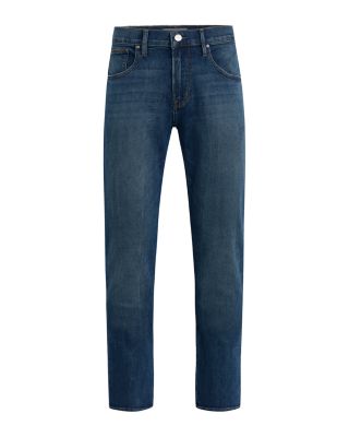 Byron Relaxed Fit Slim Straight Leg Jeans in Blue Mountain