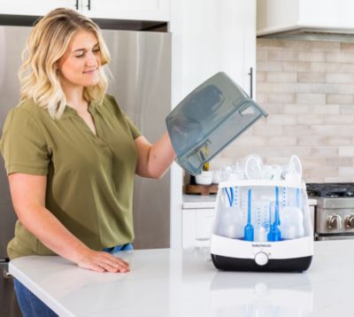 Superfast Baby Bottle Sterilizer And Dryer - Sterilizes & Dries In 10 Minutes