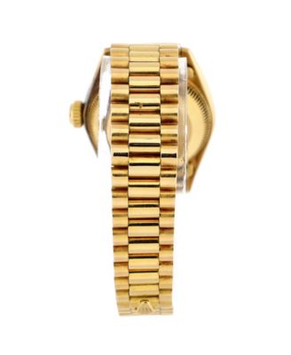 Oyster Perpetual President Datejust Automatic Watch in Gold 26mm