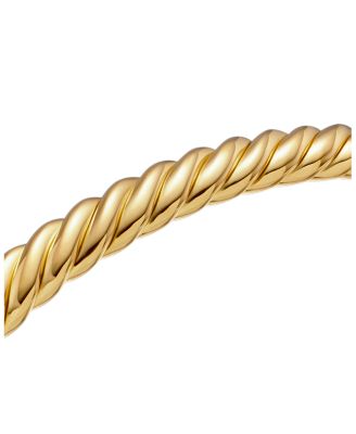 18K Yellow Gold Cablespira&reg; Cuff Bracelet