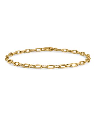 David Yurman Dy Madison Chain Bracelet in 18K Yellow Gold, 3mm