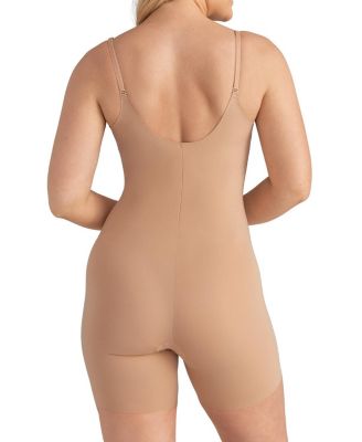 Open-Bust Mid-Thigh Bodysuit