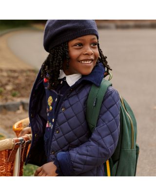 Girls' Quilted Water Repellent Barn Jacket - Little Kid, Big Kid