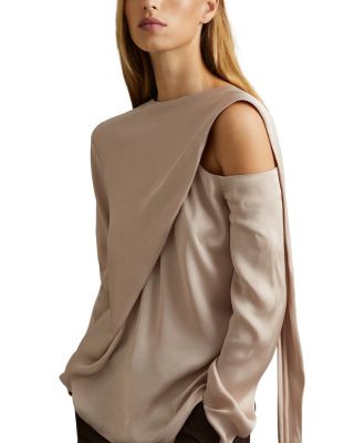 REISS - Lauren Draped Top