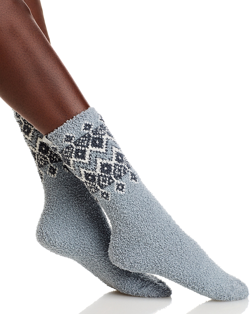 BAREFOOT DREAMS COZYCHIC FAIR ISLE SOCKS