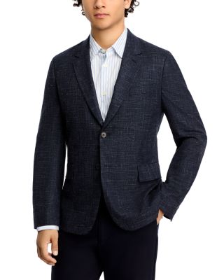 Paul Smith Men s Textured Solid Unstructured Slim Fit Sport Coat