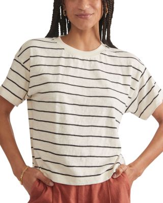 Sadie Vintage Slub Crop Tee