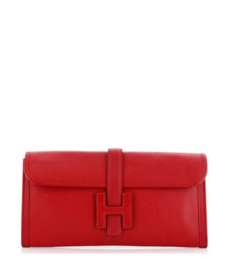 Pre-Owned HERMÈS - 29 Jige Elan Clutch Epsom