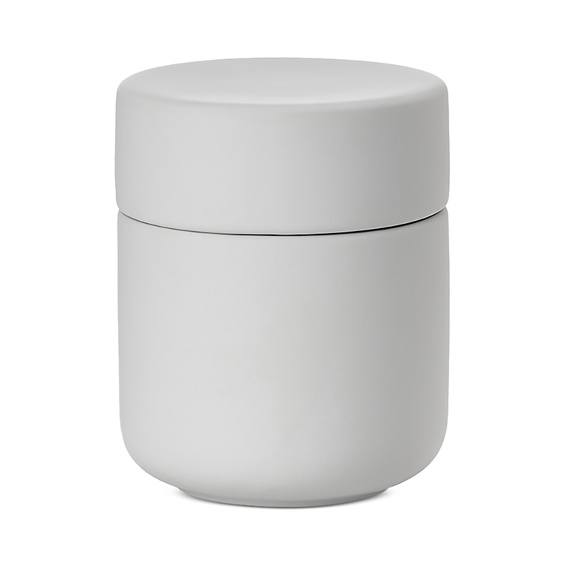Zone Denmark Jar With Lid In Soft Gray
