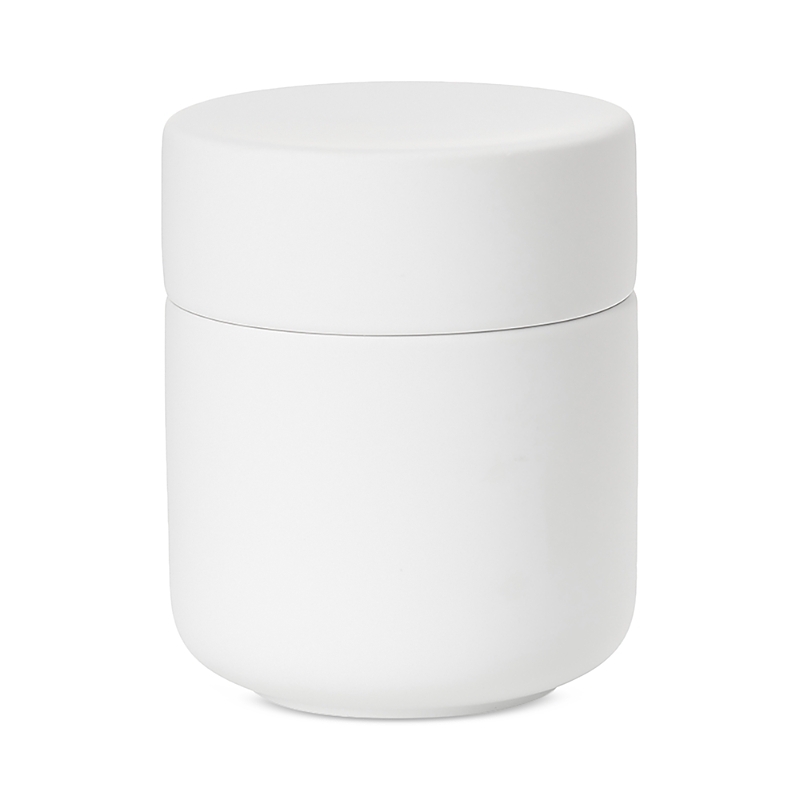 Zone Denmark Jar With Lid In White