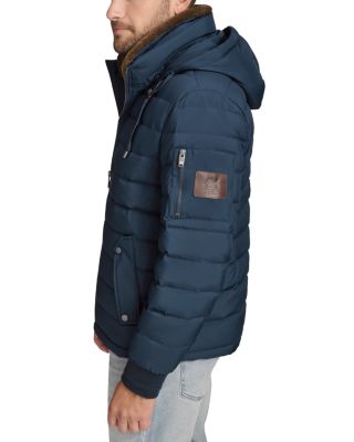 Loxton Faux Fur Collar Quilted Down Jacket