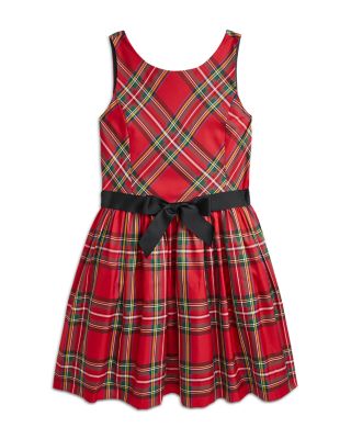 Ralph Lauren - Girls' Plaid Twill Dress - Big Kid