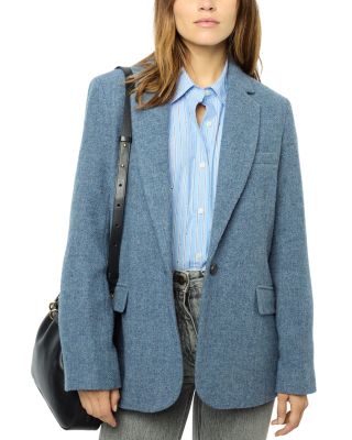 Gerard Darel Marine Single Breasted Blazer