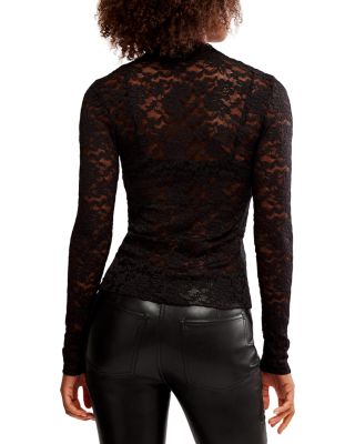 All Day Lace Long Sleeve Top