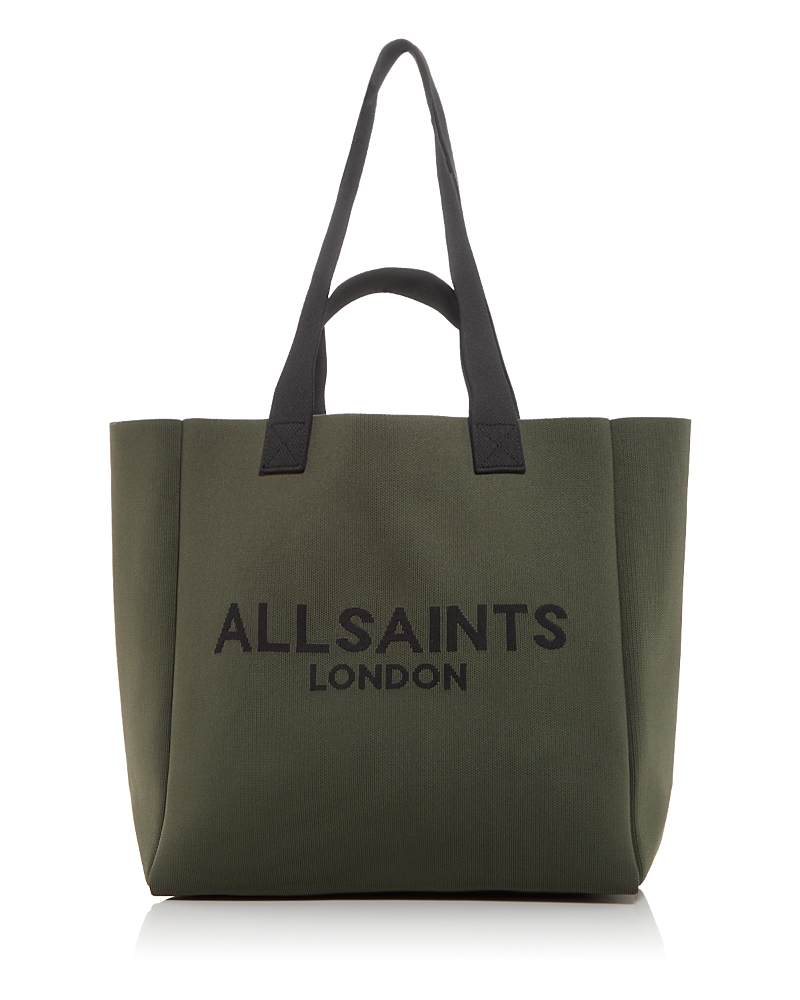 Allsaints Izzy Large Tote In Olive Green