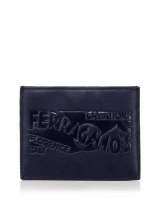 Ferragamo - Leather Venna Logo Card Case - Exclusive