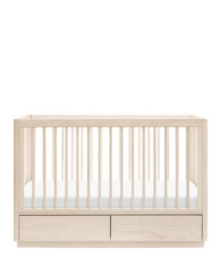 Bento 3 in 1 Convertible Storage Crib With Toddler Bed Conversion Kit