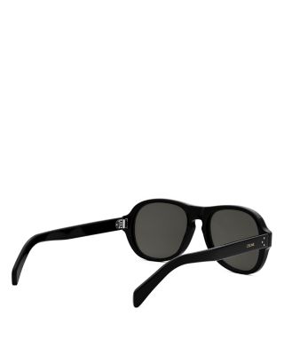 3 Dots Pilot Sunglasses, 56mm