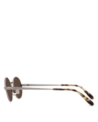 Slim Oval Sunglasses, 48mm