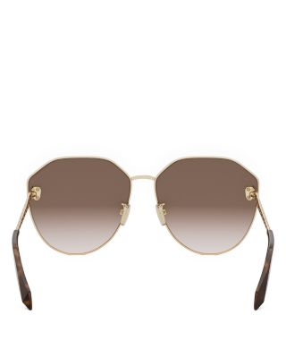 Serpenti Pilot Sunglasses, 61mm
