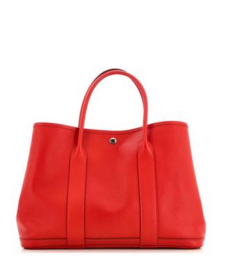 Pre-Owned HERMÈS - 36 Garden Party Tote Leather