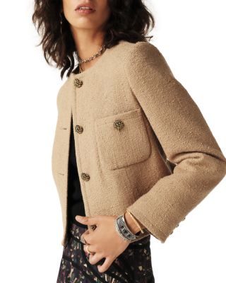 Meredith Cropped Boxy Jacket