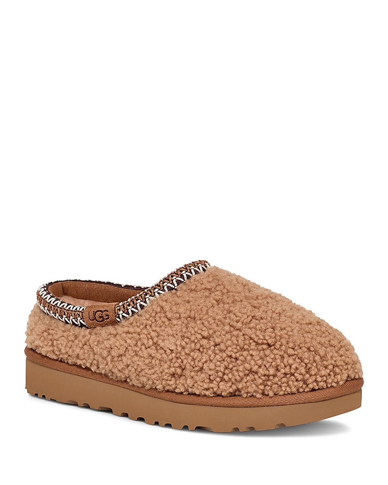 Ugg 20mm Tasman Maxi Curly Loafers In Brown