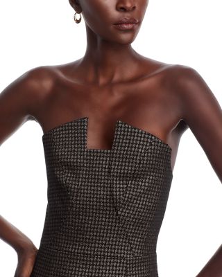 Lena Notch Neck Sheath Dress