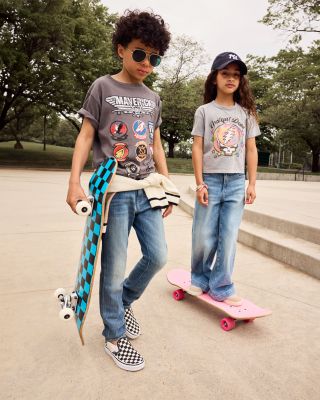 Unisex Classic Slip On Sneakers - Toddler, Little Kid