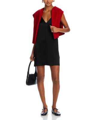 LESET Barb V Neck Mini Dress | Bloomingdale's Women