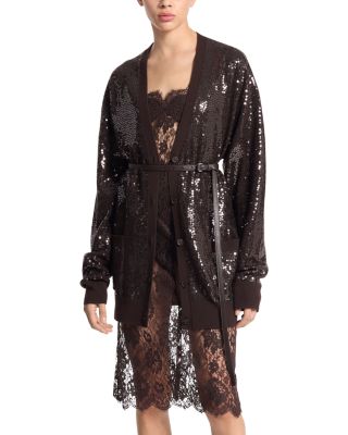 Michael Kors Collection - Cashmere Sequin Cardigan