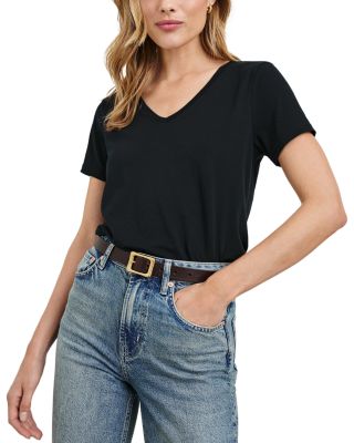 V Neck Short Sleeve Tee