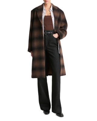 Vince - Shadow Plaid Car Coat