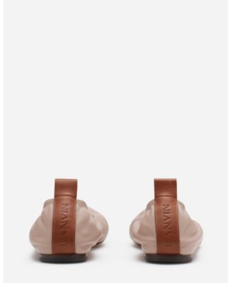 Women's the Leather Ballerina Flat