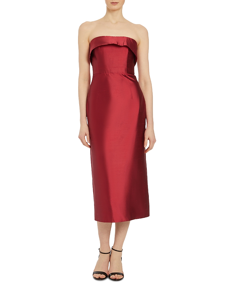 Markarian Silk Novella Midi Dress
